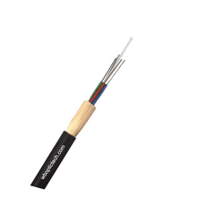 Supply high quality ADSS optic cable single jacket  48 core optical fiber cable self-supporting aerial cable